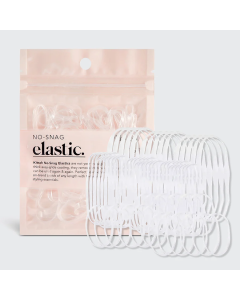 Kitsch 100 Piece Clear No Snag Elastic