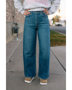 Levi Women's Cinch Baggy Jean 001UP